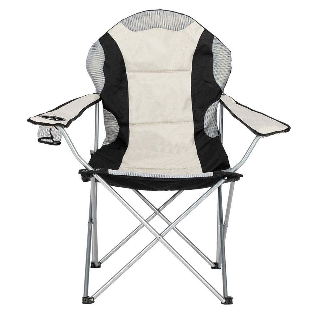 Camping Chair with Carrying Bag – Heavy Duty Foldable Chair for Fishing, Outdoor, Beach – 330lbs Load, Oxford Material